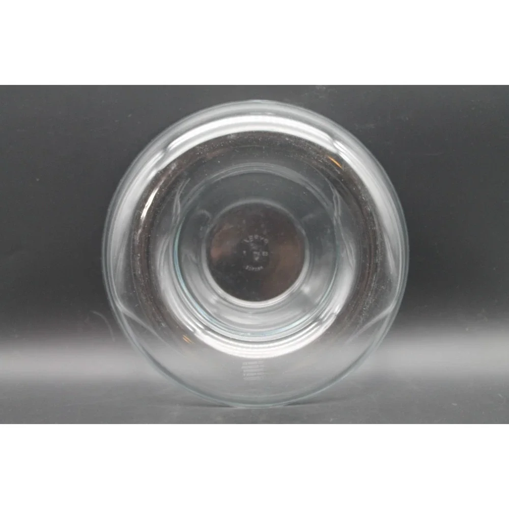 Pyrex Microwave Ring Mold M-42 2 Qt Clear Glass Tube Pan with Box Vintage France
